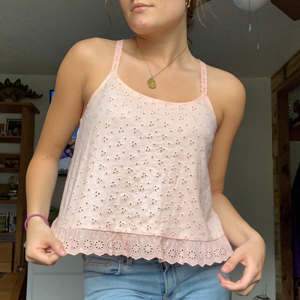 Baby Pink Loose Tank- Prince &Fox